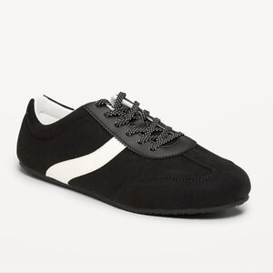 NWOT OLD NAVY Sneakers Black White ( Size 7 Womens )